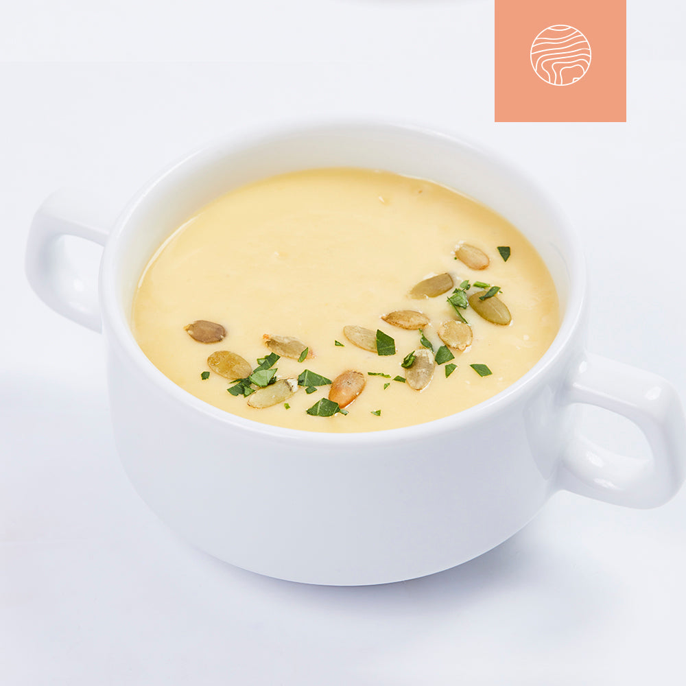 Creamy carrot soup