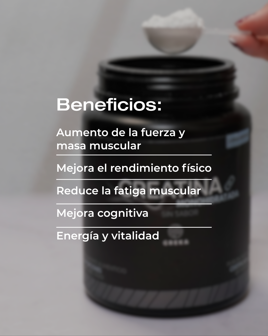 Creatina Monohidratada