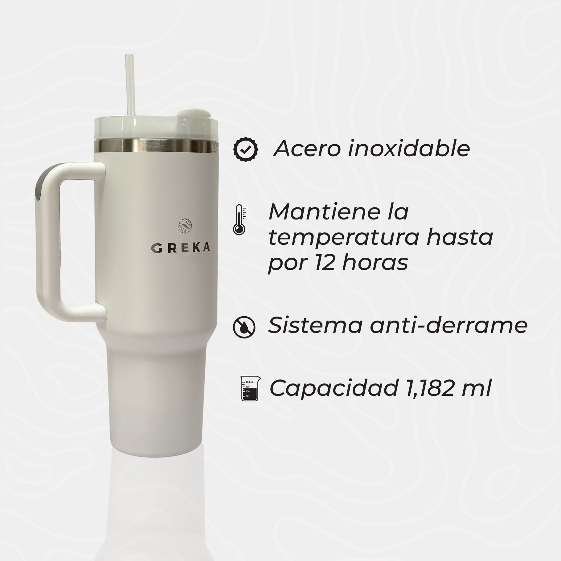 Termo Greka Edition Blanco